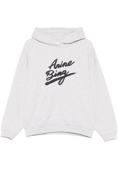 harvey signature sweatshirt ANINE BING | A-08-10525GRY1